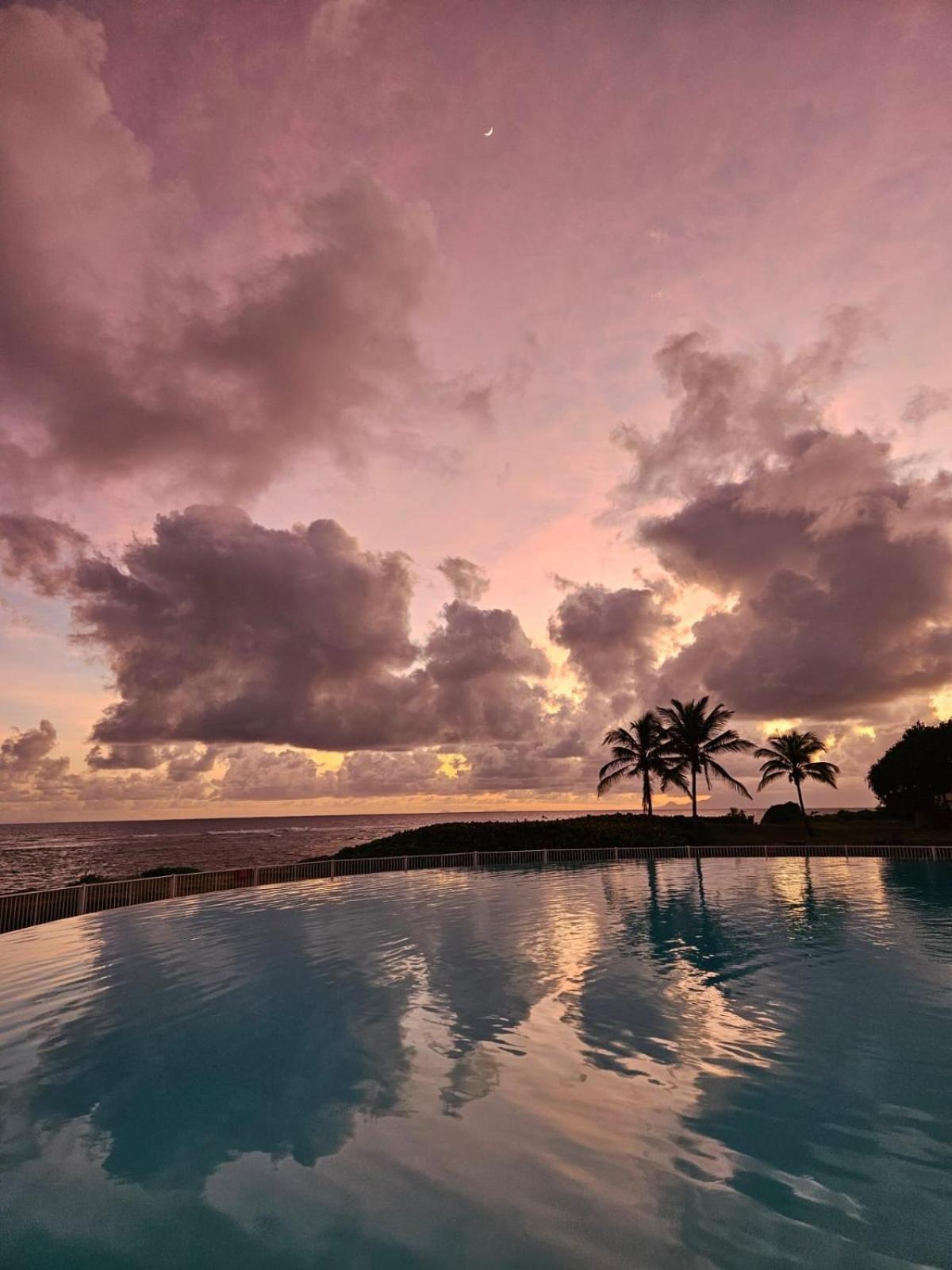 Guadeloupe- Saint-Francois- Residence Anse Des Rochers - Appartement Quart De Villa Etage - Vue Mer- 4 Personnes - Lit Bebe Sur Demande - Citerne Et Wifi Prives -Animaux Ok-Acces Plage Direct -Apnee Bien-Etre Experience Sur Demande Avec Instructeur A Екстериор снимка