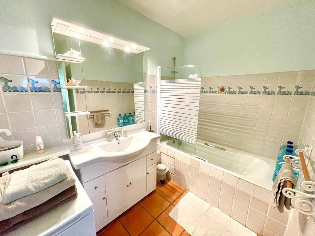 Guadeloupe- Saint-Francois- Residence Anse Des Rochers - Appartement Quart De Villa Etage - Vue Mer- 4 Personnes - Lit Bebe Sur Demande - Citerne Et Wifi Prives -Animaux Ok-Acces Plage Direct -Apnee Bien-Etre Experience Sur Demande Avec Instructeur A Екстериор снимка