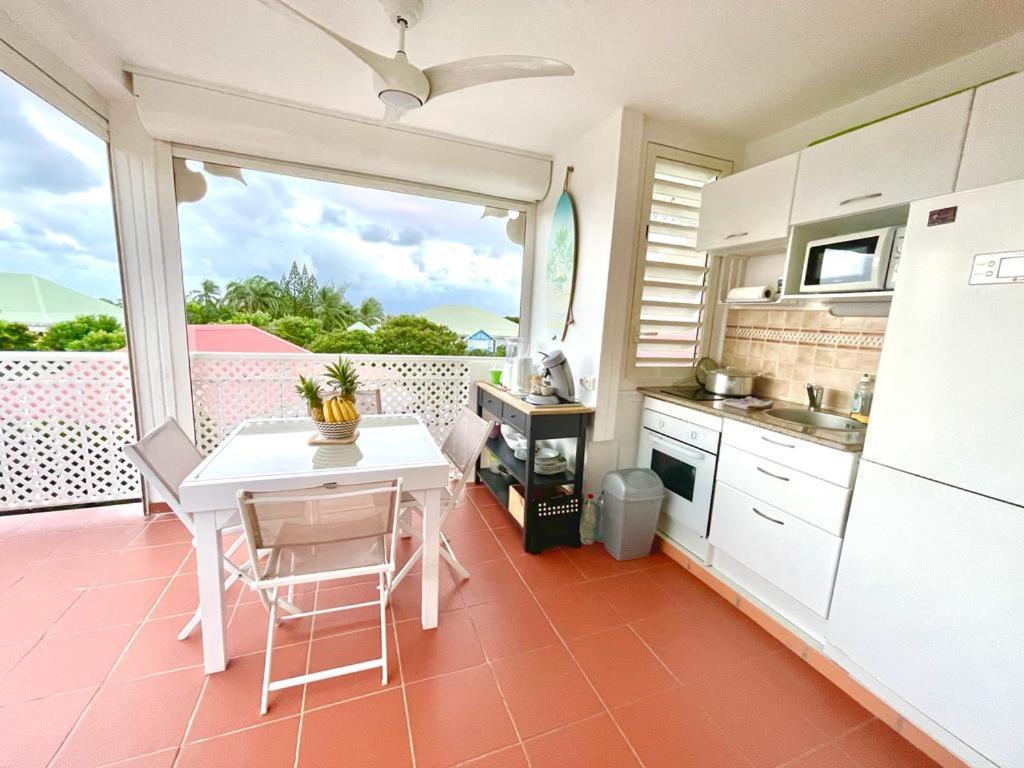 Guadeloupe- Saint-Francois- Residence Anse Des Rochers - Appartement Quart De Villa Etage - Vue Mer- 4 Personnes - Lit Bebe Sur Demande - Citerne Et Wifi Prives -Animaux Ok-Acces Plage Direct -Apnee Bien-Etre Experience Sur Demande Avec Instructeur A Екстериор снимка