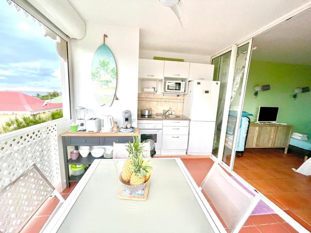 Guadeloupe- Saint-Francois- Residence Anse Des Rochers - Appartement Quart De Villa Etage - Vue Mer- 4 Personnes - Lit Bebe Sur Demande - Citerne Et Wifi Prives -Animaux Ok-Acces Plage Direct -Apnee Bien-Etre Experience Sur Demande Avec Instructeur A Екстериор снимка