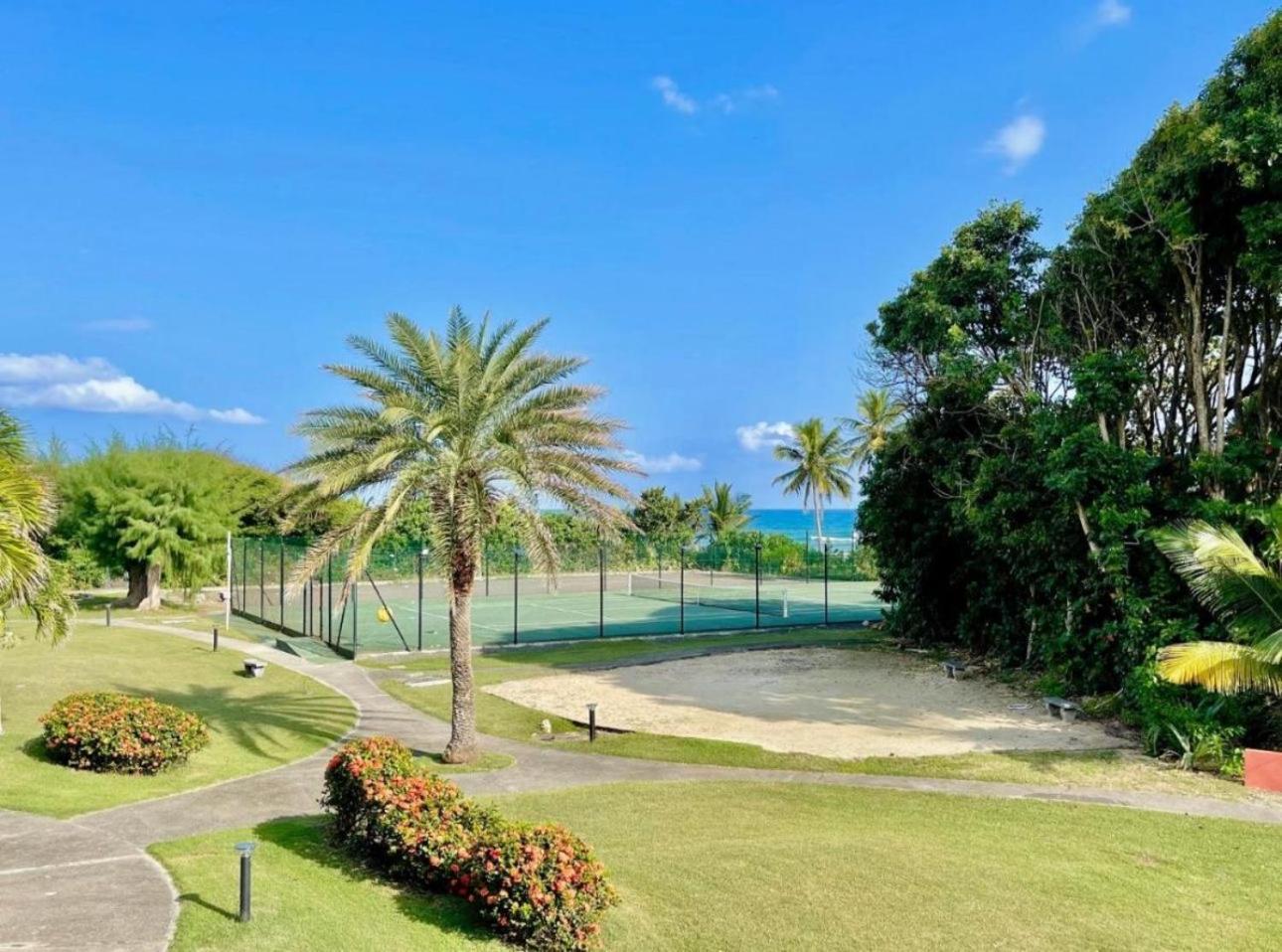Guadeloupe- Saint-Francois- Residence Anse Des Rochers - Appartement Quart De Villa Etage - Vue Mer- 4 Personnes - Lit Bebe Sur Demande - Citerne Et Wifi Prives -Animaux Ok-Acces Plage Direct -Apnee Bien-Etre Experience Sur Demande Avec Instructeur A Екстериор снимка