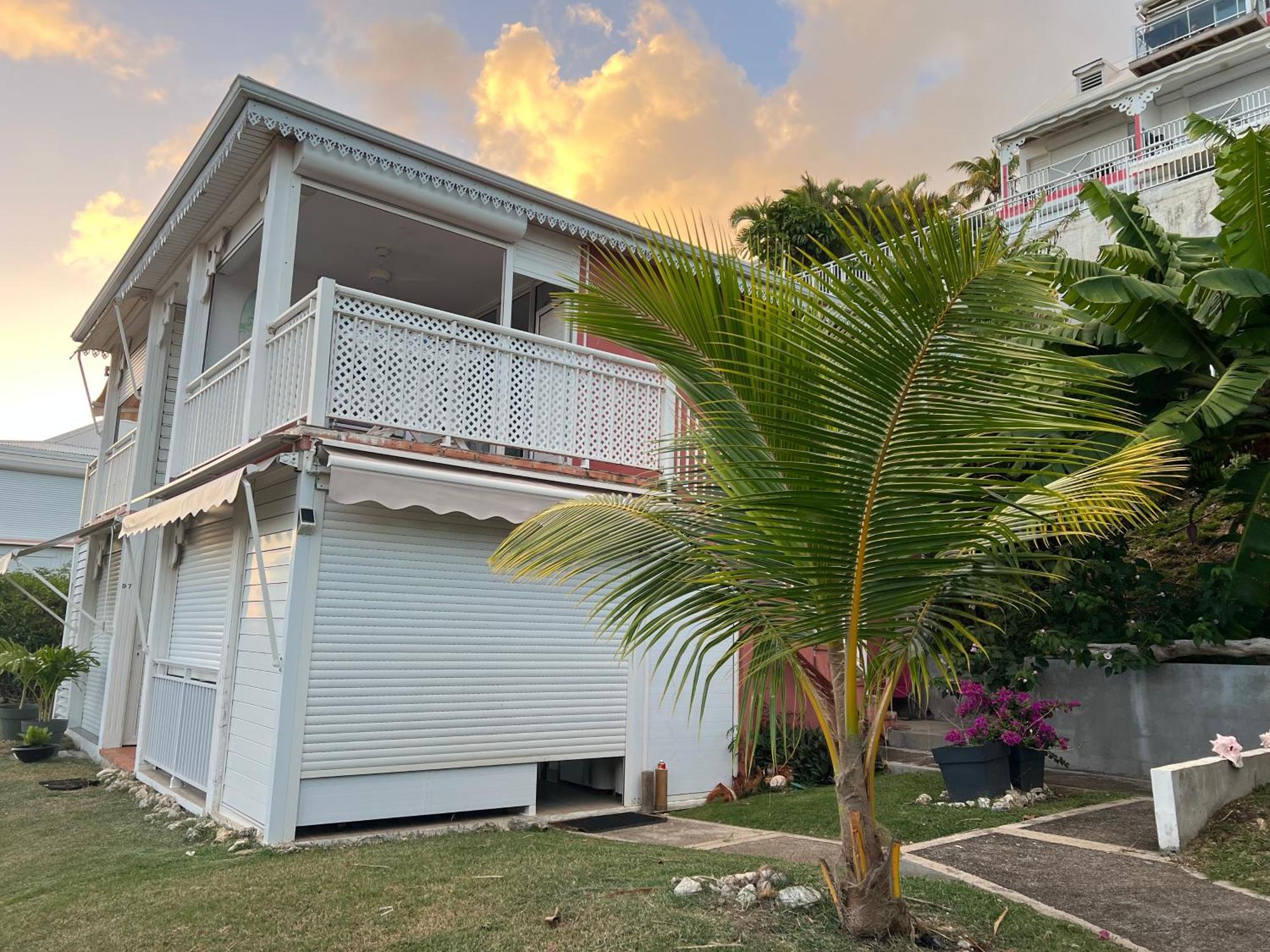 Guadeloupe- Saint-Francois- Residence Anse Des Rochers - Appartement Quart De Villa Etage - Vue Mer- 4 Personnes - Lit Bebe Sur Demande - Citerne Et Wifi Prives -Animaux Ok-Acces Plage Direct -Apnee Bien-Etre Experience Sur Demande Avec Instructeur A Екстериор снимка